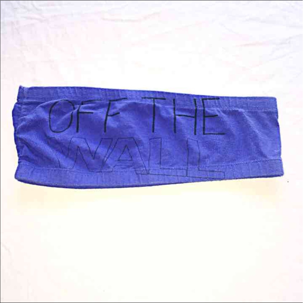 COPY - Vans "off the wall" Bandeau bra never NWOT sz sm